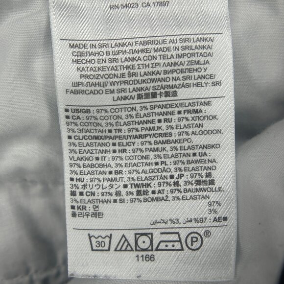 EUC Banana Republic "City Chino" Navy Blue Shorts Size 12 - Picture 14 of 16